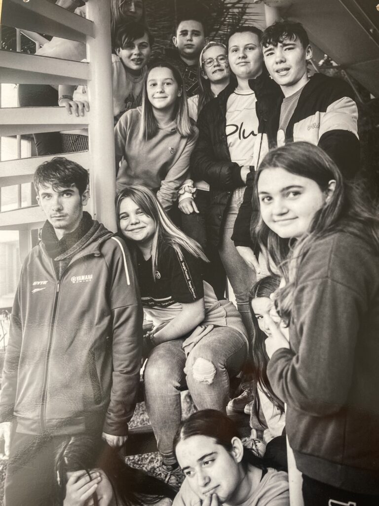 Photo des jeunes élus du CD - projet Handipathie